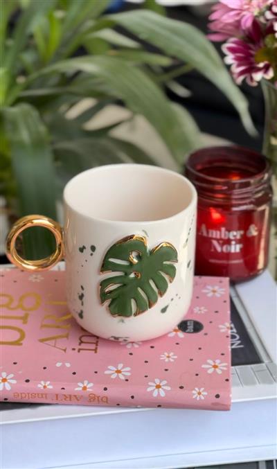 Monstera Mug