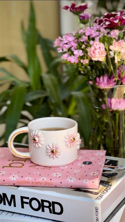 Pink Papatya Mug