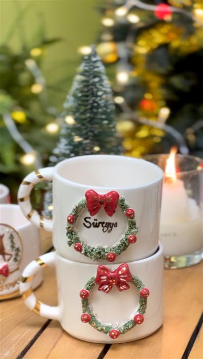 Christmas Çember Küt Mug